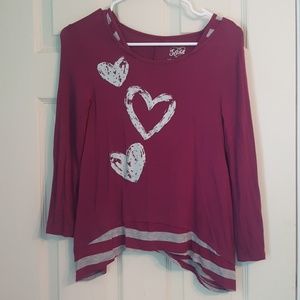 Justice Shirts & Tops - Justice long sleeve top Justice Shirts & Tops - Justice long sleeve top